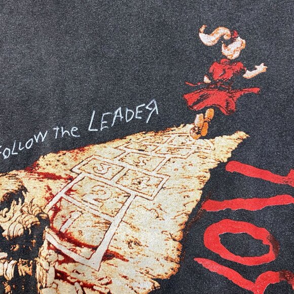 Korn Follow The Leader Nu Metal Band T-Shirt Medium - Picture 4 of 4